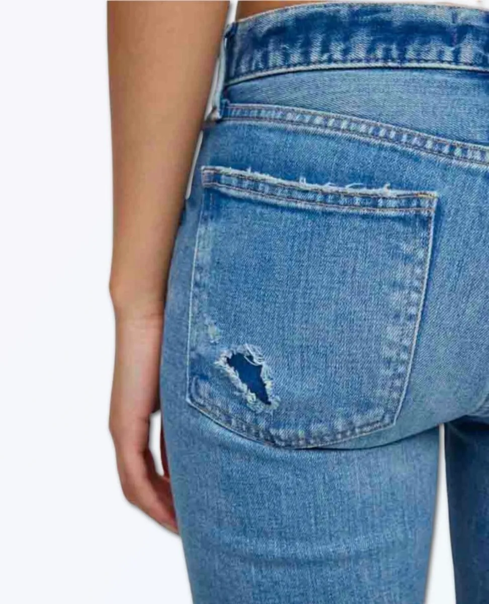 Moussy Depew Jean in Light Blue
