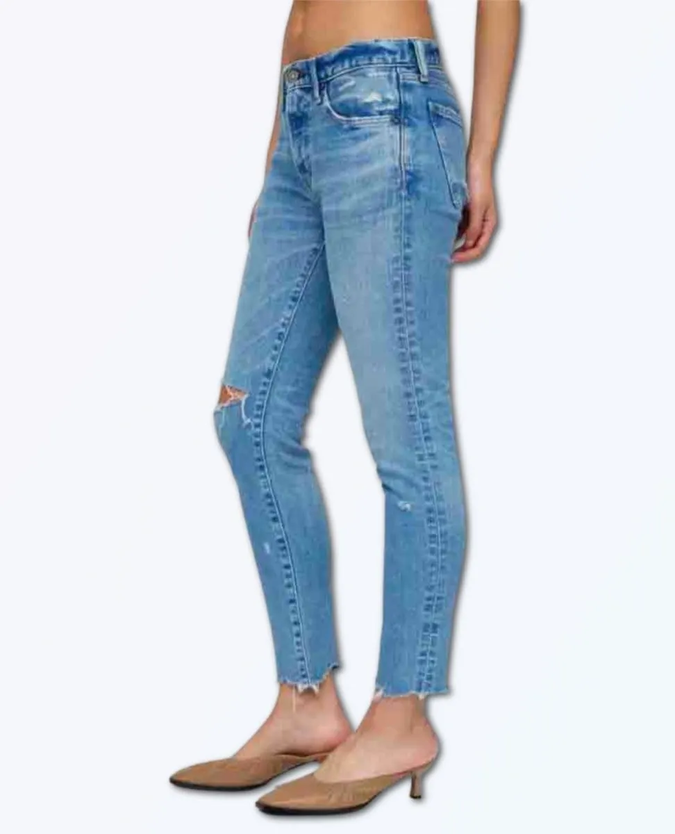 Moussy Depew Jean in Light Blue