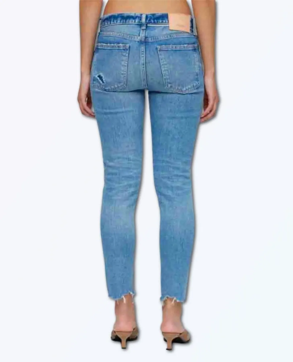 Moussy Depew Jean in Light Blue