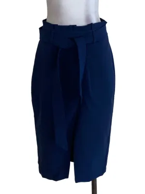 Navy Blue Pencil Skirt TCL