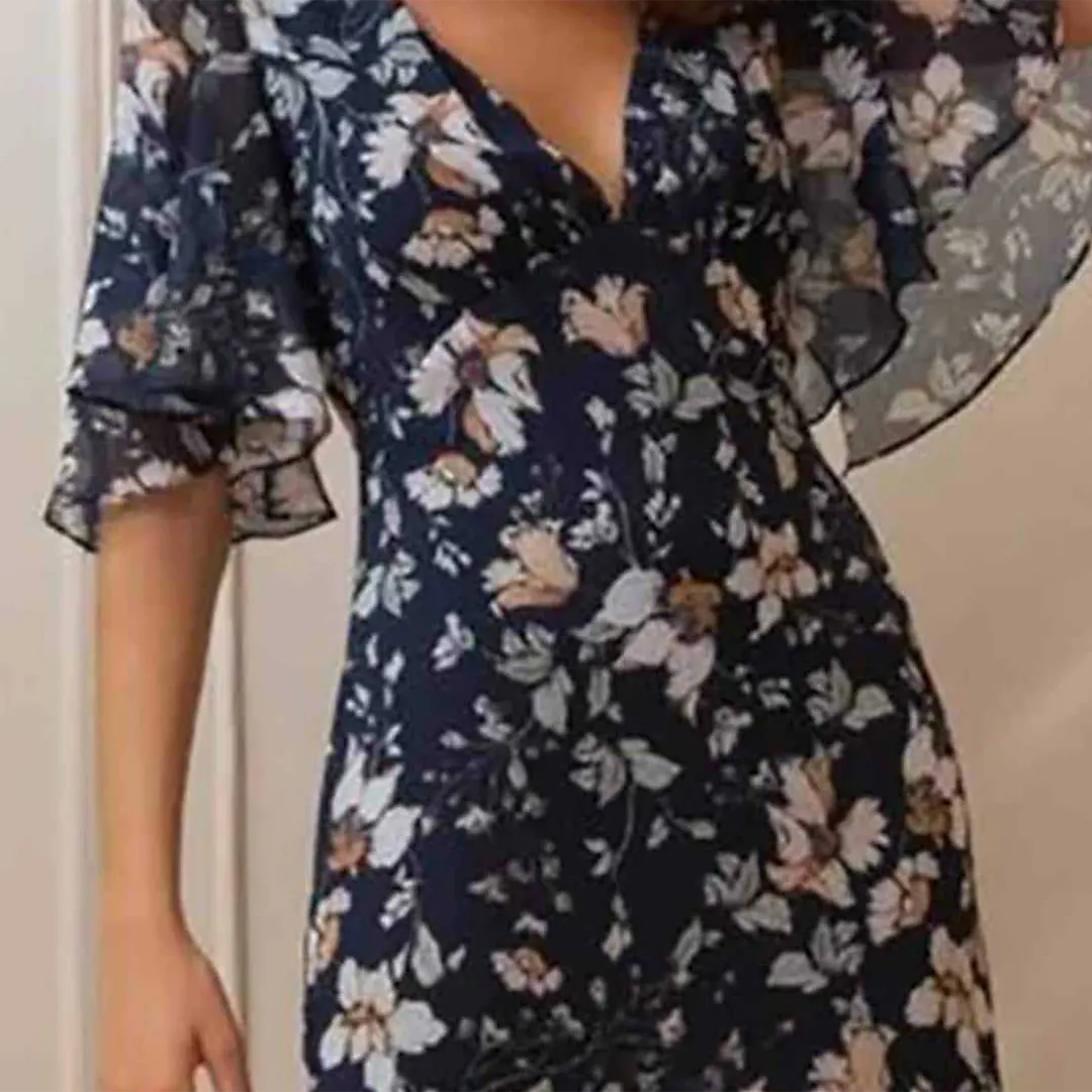 Nazira® | Elegant Floral Dress