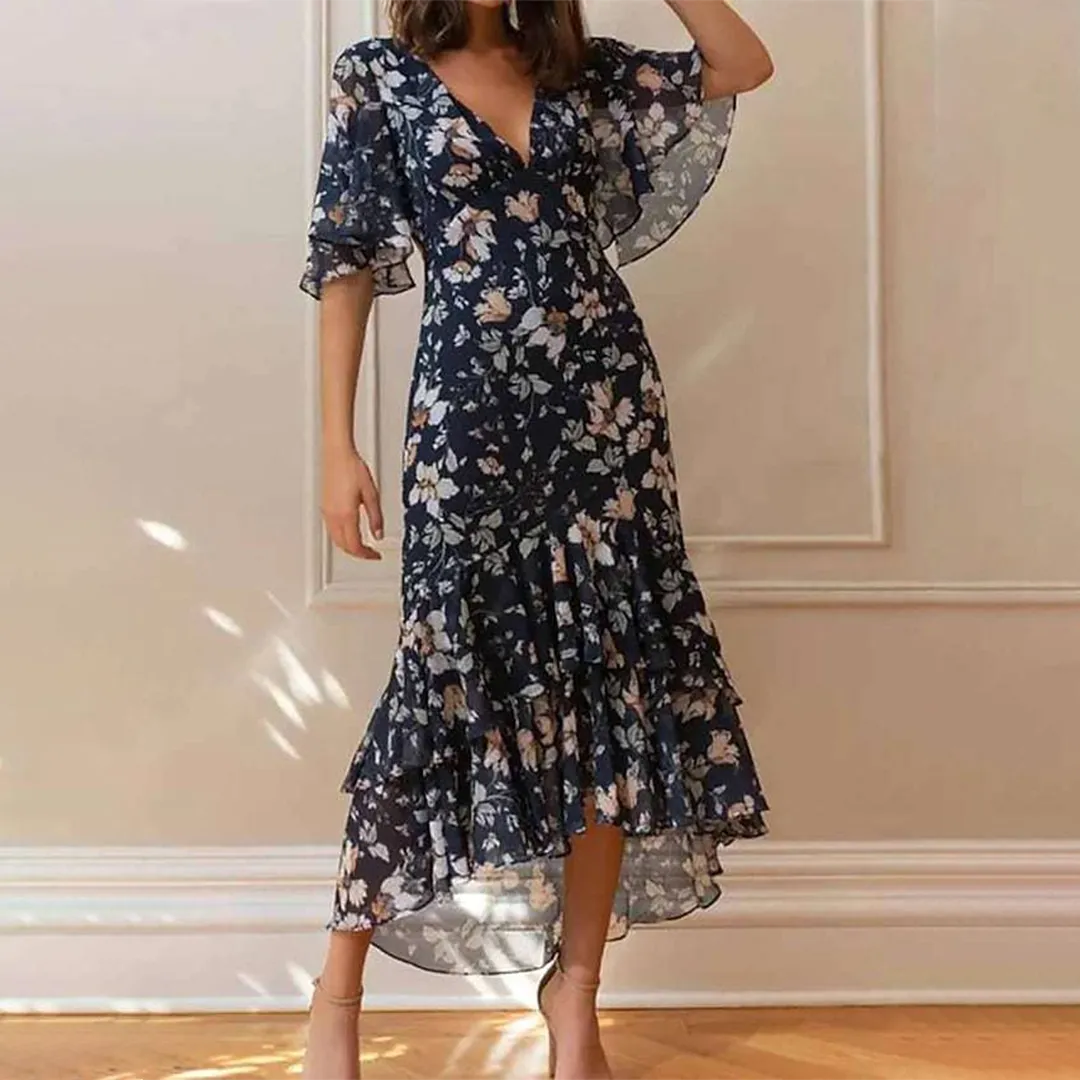 Nazira® | Elegant Floral Dress