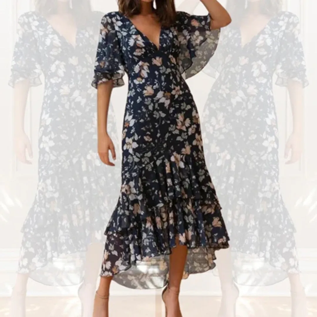 Nazira® | Elegant Floral Dress