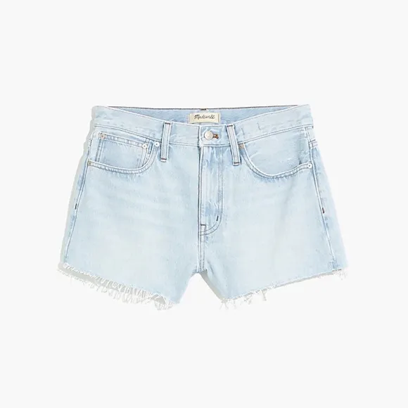 New Madewell Plus Relaxed Denim Shorts in Essen Wash Size 20