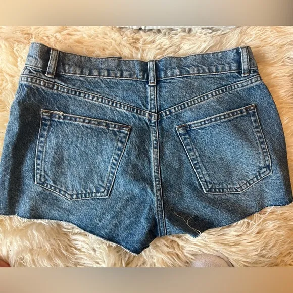 New Reformation denim shorts