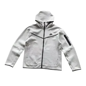 NIKE TECH FLEECE HOODIE x GREY