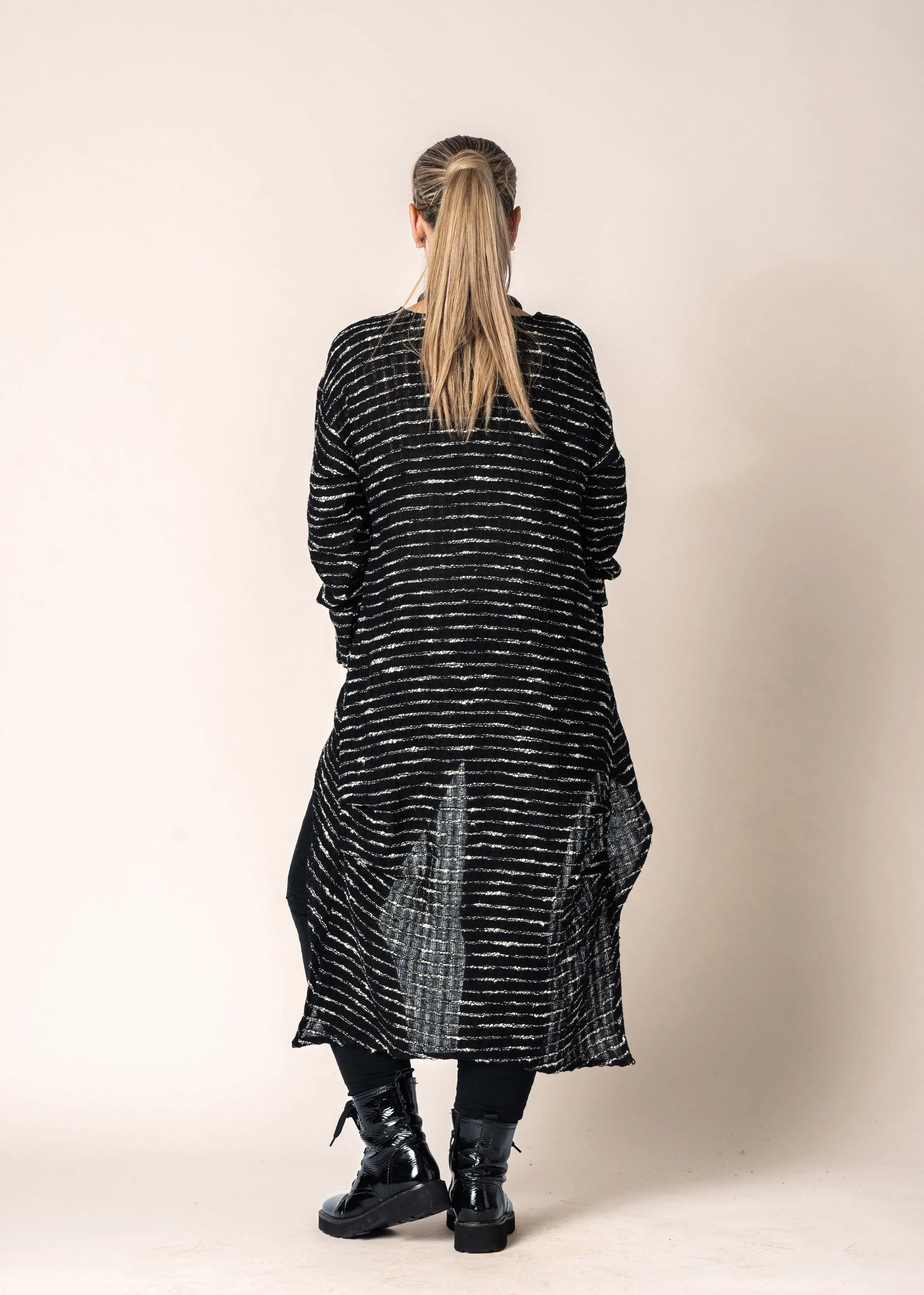 Norah Linen Top in Onyx