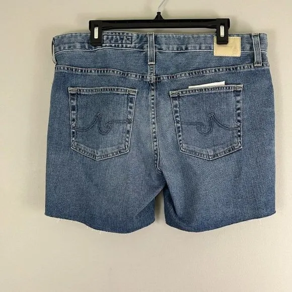 NWOT‎ ADRIANO GOLDSCHMIED Becke Cutoff Denim Shorts, (Size 32)