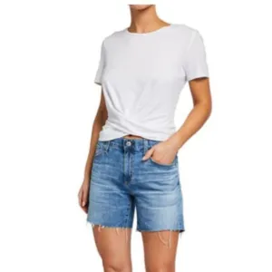 NWOT‎ ADRIANO GOLDSCHMIED Becke Cutoff Denim Shorts, (Size 32)