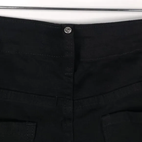 NWOT REBECCA MINKOFF Tapered Black Jeans High Rise Cotton Rayon Poly Spandex 18W
