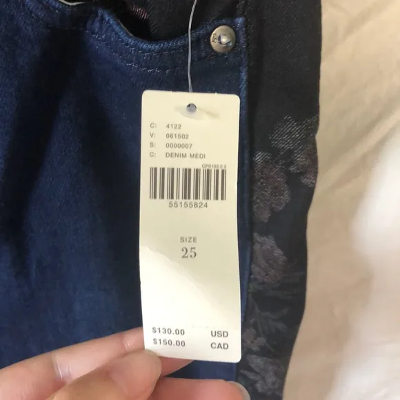 NWT Anthropologie Jeans Size 25