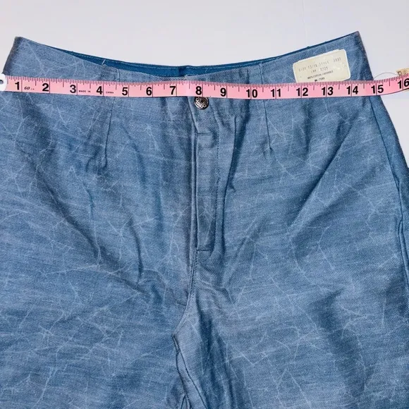 NWT VINTAGE‎ RARE! 70s High Waisted Wide Leg Bell Bottom Embroidered Jeans 13/14