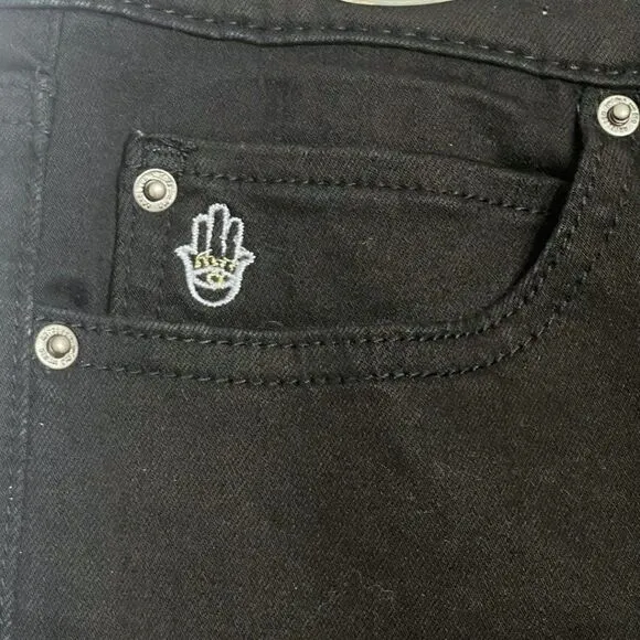 NWT-Women's Artelier Delancey Black High Rise Skinny Jeans Size 32