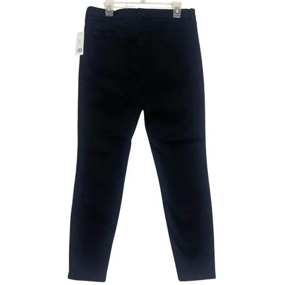 NWT-Women's Artelier Delancey Black High Rise Skinny Jeans Size 32