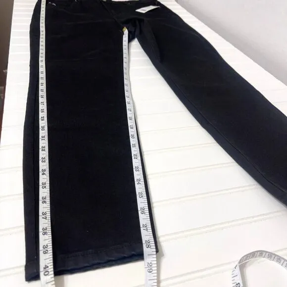 NWT-Women's Artelier Delancey Black High Rise Skinny Jeans Size 32