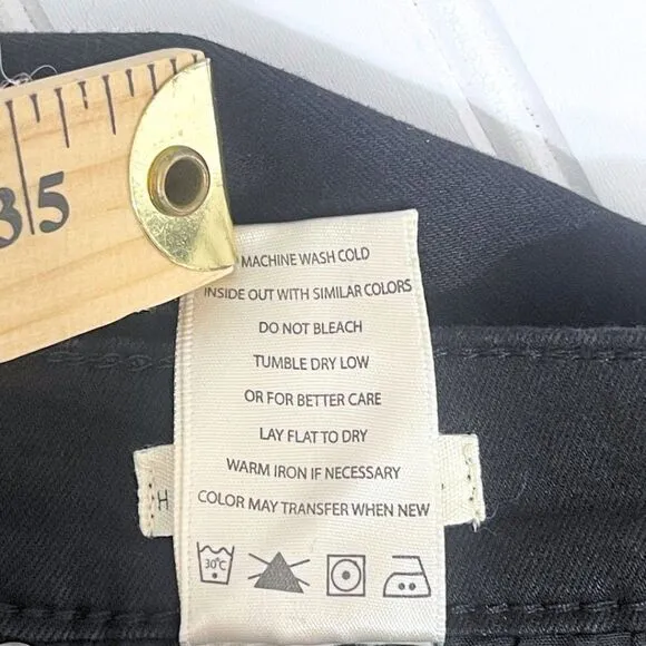 NWT-Women's Artelier Delancey Black High Rise Skinny Jeans Size 32