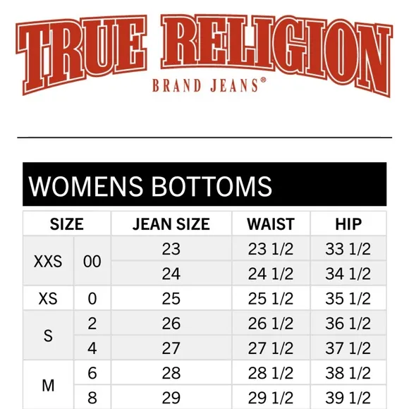 NWT’s True Religion Jennie Curvy Mid-Rise Super Skinny Jeans, Size 28