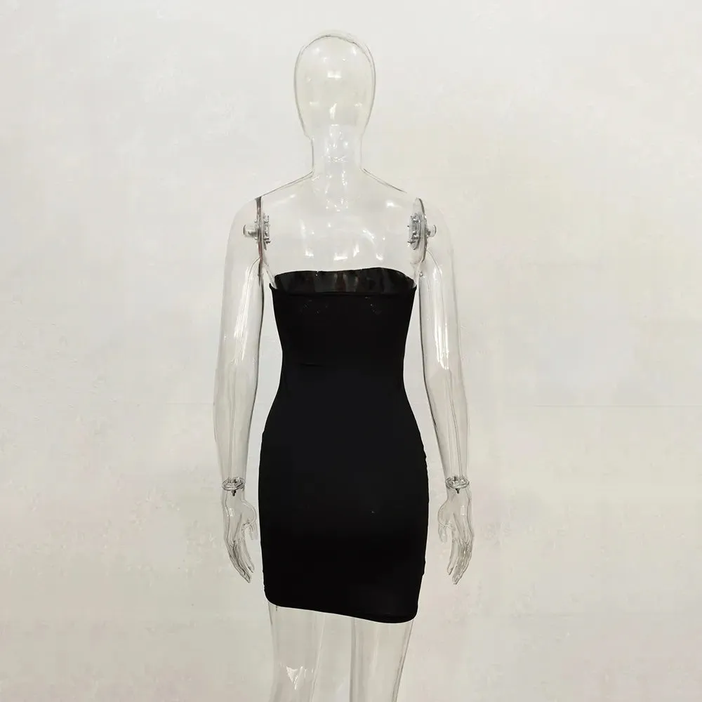 Off Shoulder Tube Bodycon Strapless Dress