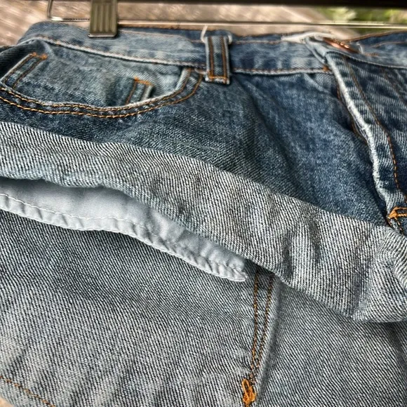 OneTeaspoon Bandit Denim Shorts size 25   A61