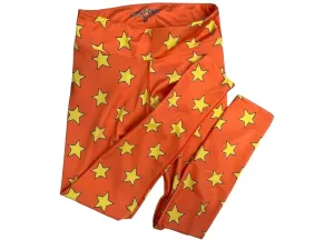 Orange & Yellow Star Leggings