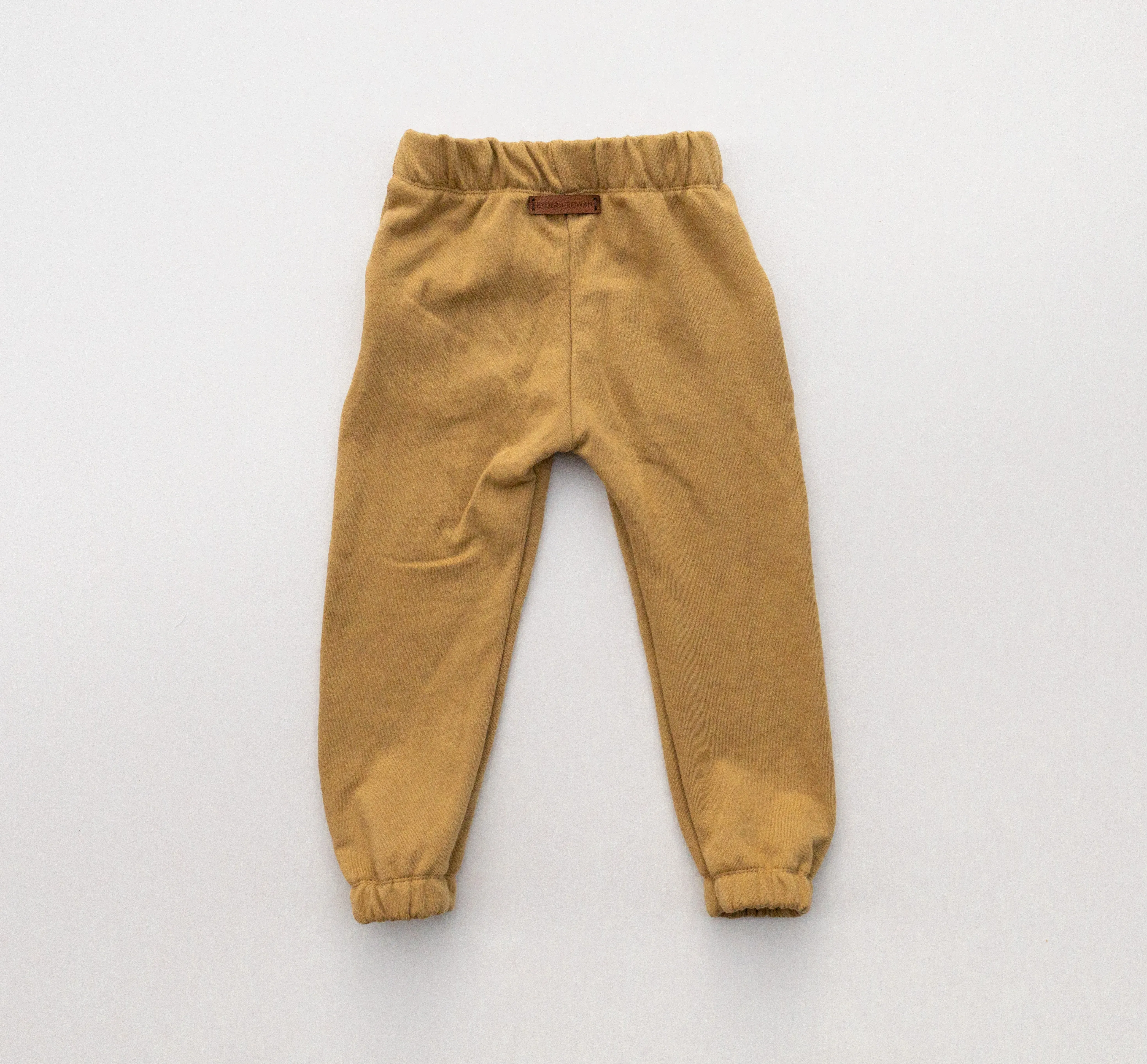 Organic French Terry Jogger - Golden