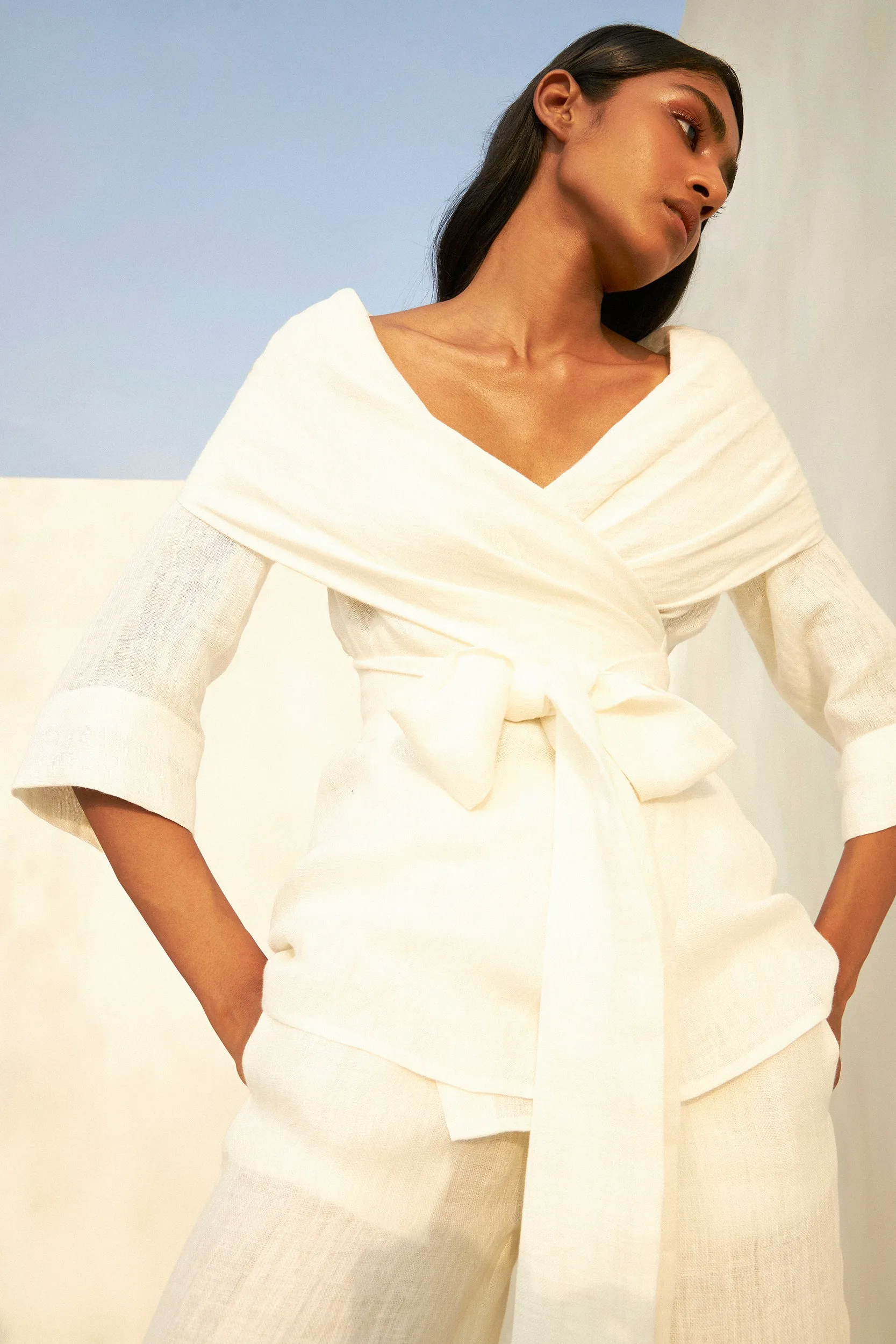 Osaka Top (Ivory)