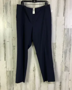 Pants Dress By Ann Taylor In Navy, Size: 16