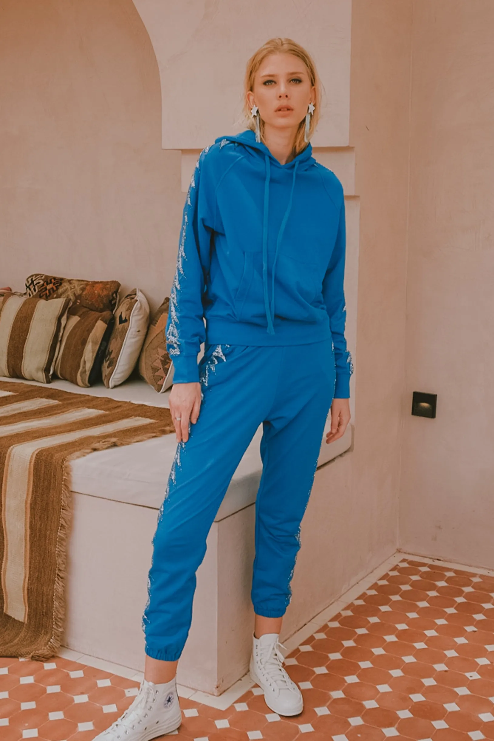 Pants Lightning Bolt Blue