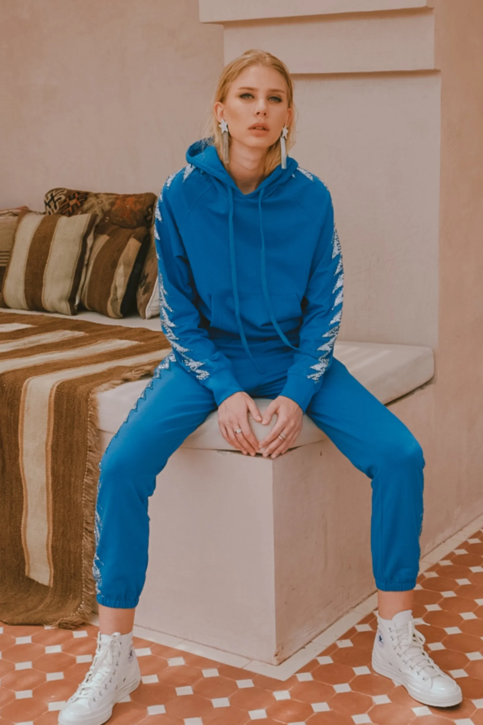 Pants Lightning Bolt Blue