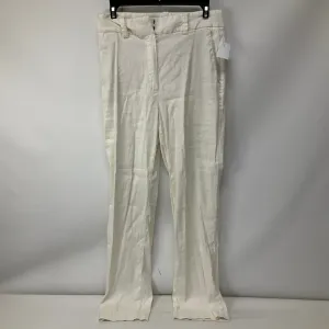 Pants Linen By Cmb In White, Size: 6