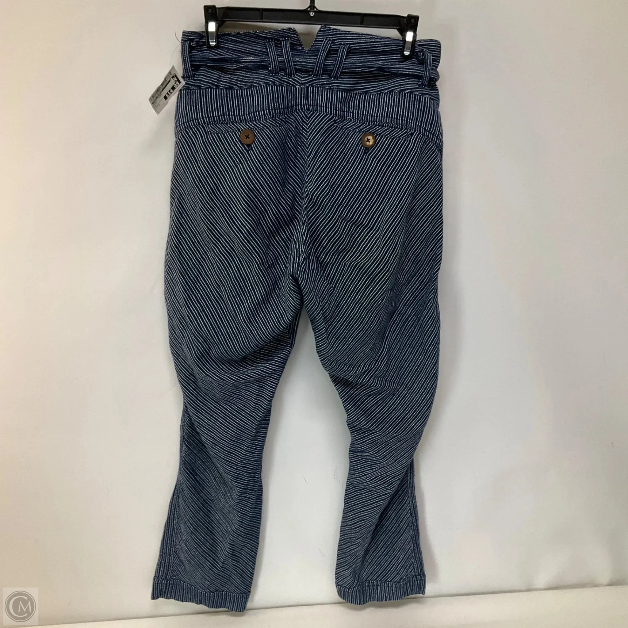 Pants Linen By Free People In Blue, Size: 0