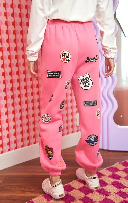 Patch Work Joggers