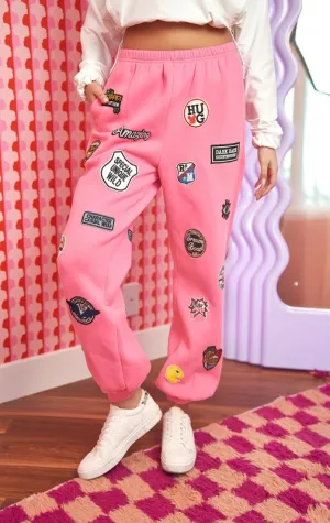 Patch Work Joggers