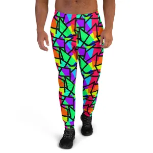 Patterned Men's Joggers | Cupcake Diagonals