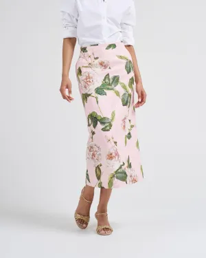 pencil roses skirt
