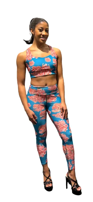 Peonies Athleisurewear Set