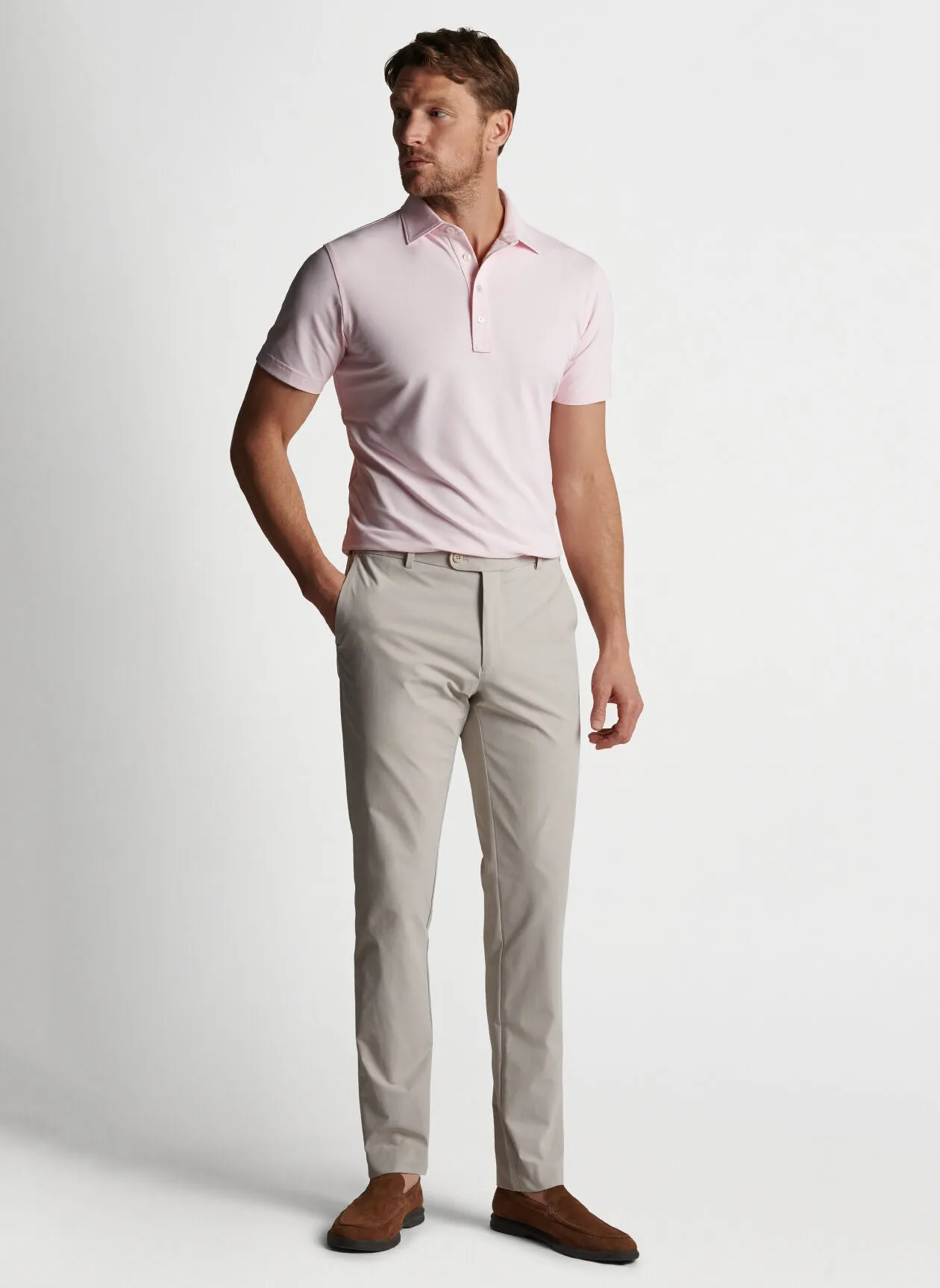 PETER MILLAR SURGE PERFORMANCE TROUSER - OATMEAL