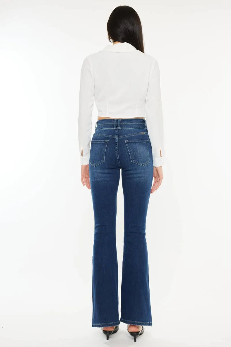 Petite Bootcut Jeans by Kan Can