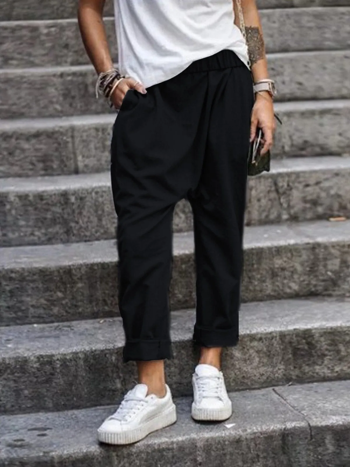 Petronila® | Casual Linen Trousers