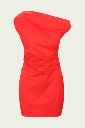 Phare Mini Dress in Cayenne