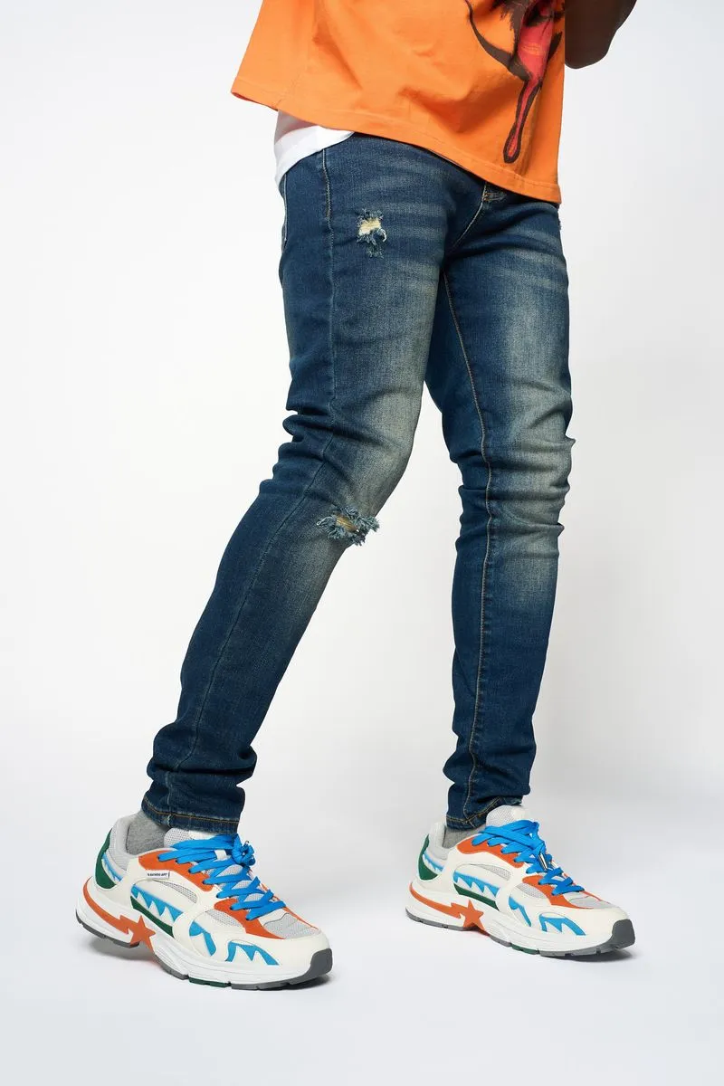 PHEELINGS RELIABLE SKINNY DENIM (Navy)