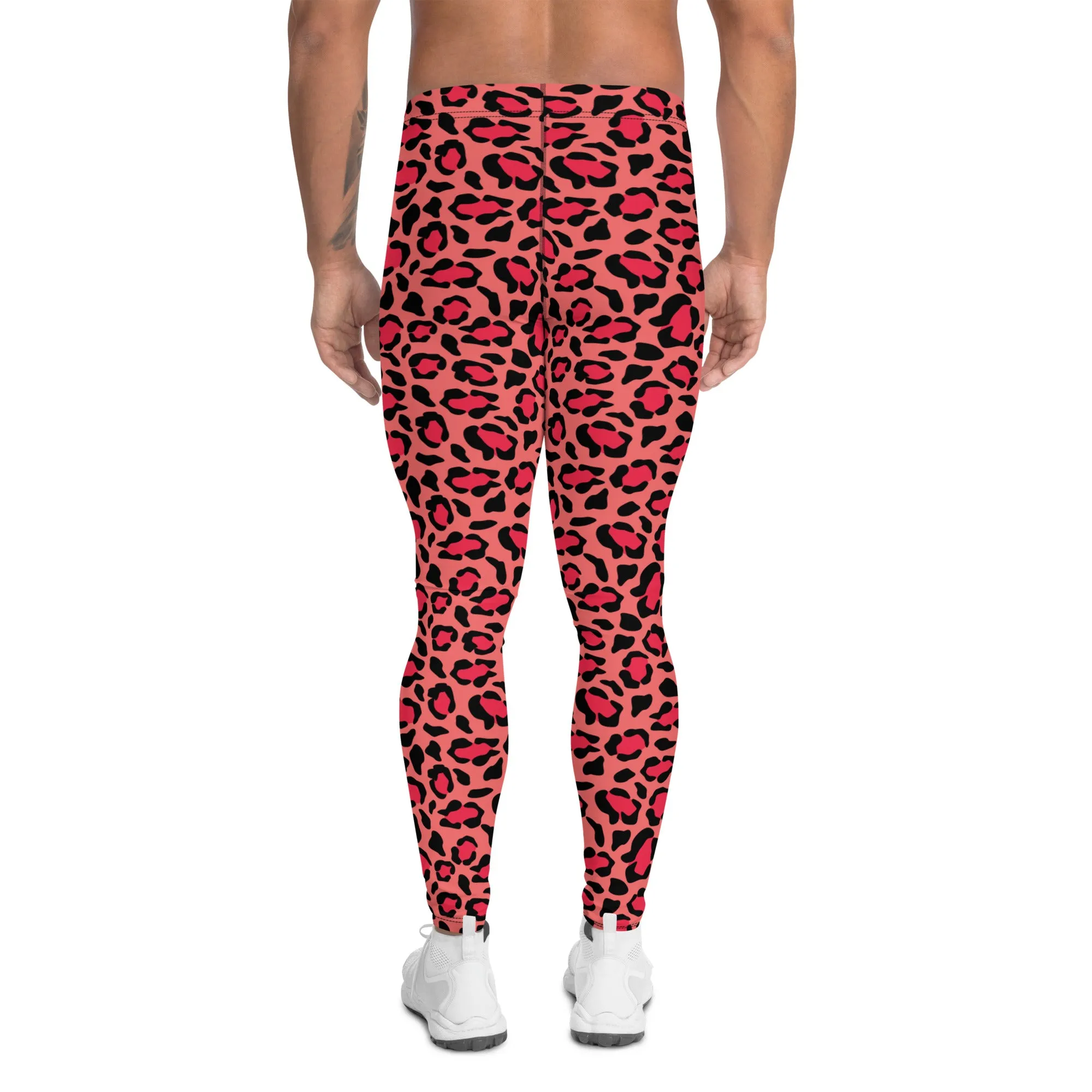Pink Cheetah Men's Leggings