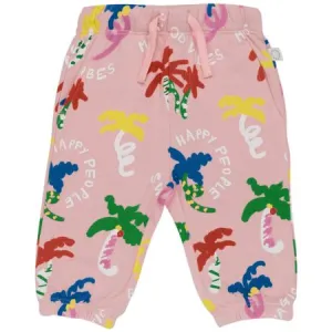 Pink Palm Tree Joggers