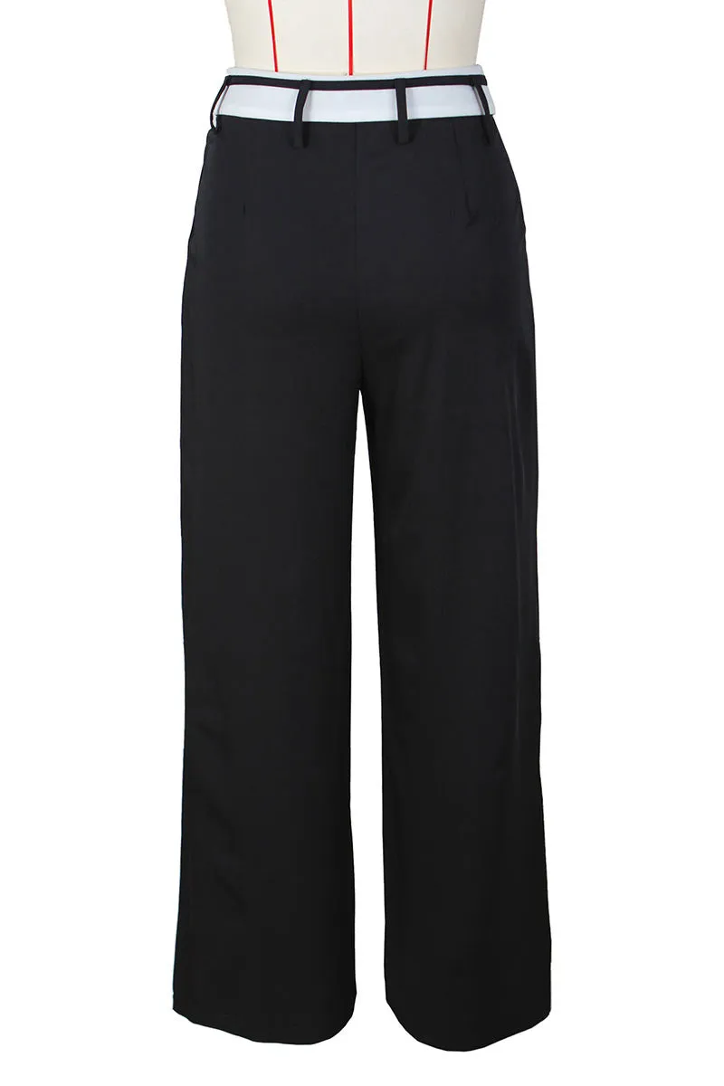 PJ0407 Wide Leg Slack Pants