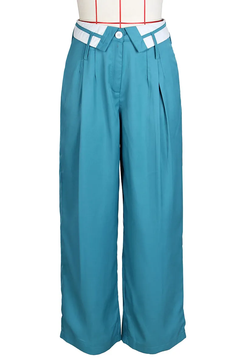 PJ0407 Wide Leg Slack Pants