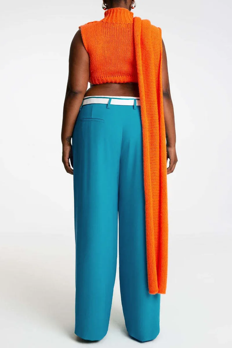 PJ0407 Wide Leg Slack Pants