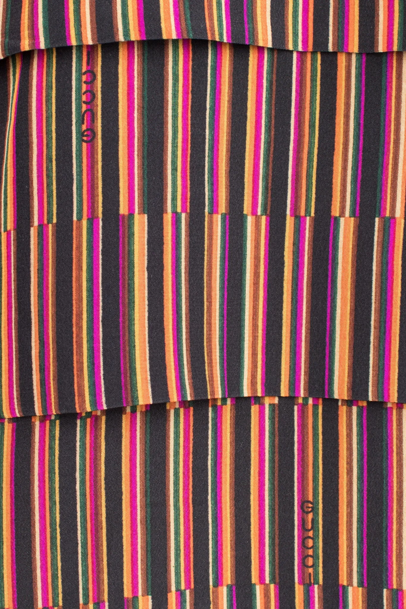 Pleated Stripe Shirt