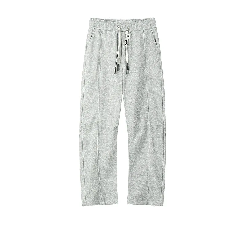 Pleated Warm Straight Casual Sweatpants