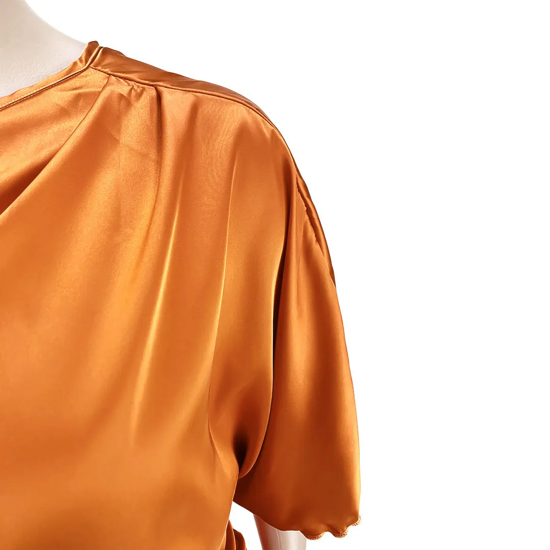 Plus Size Glossy Zipper Dress (3 Colors)