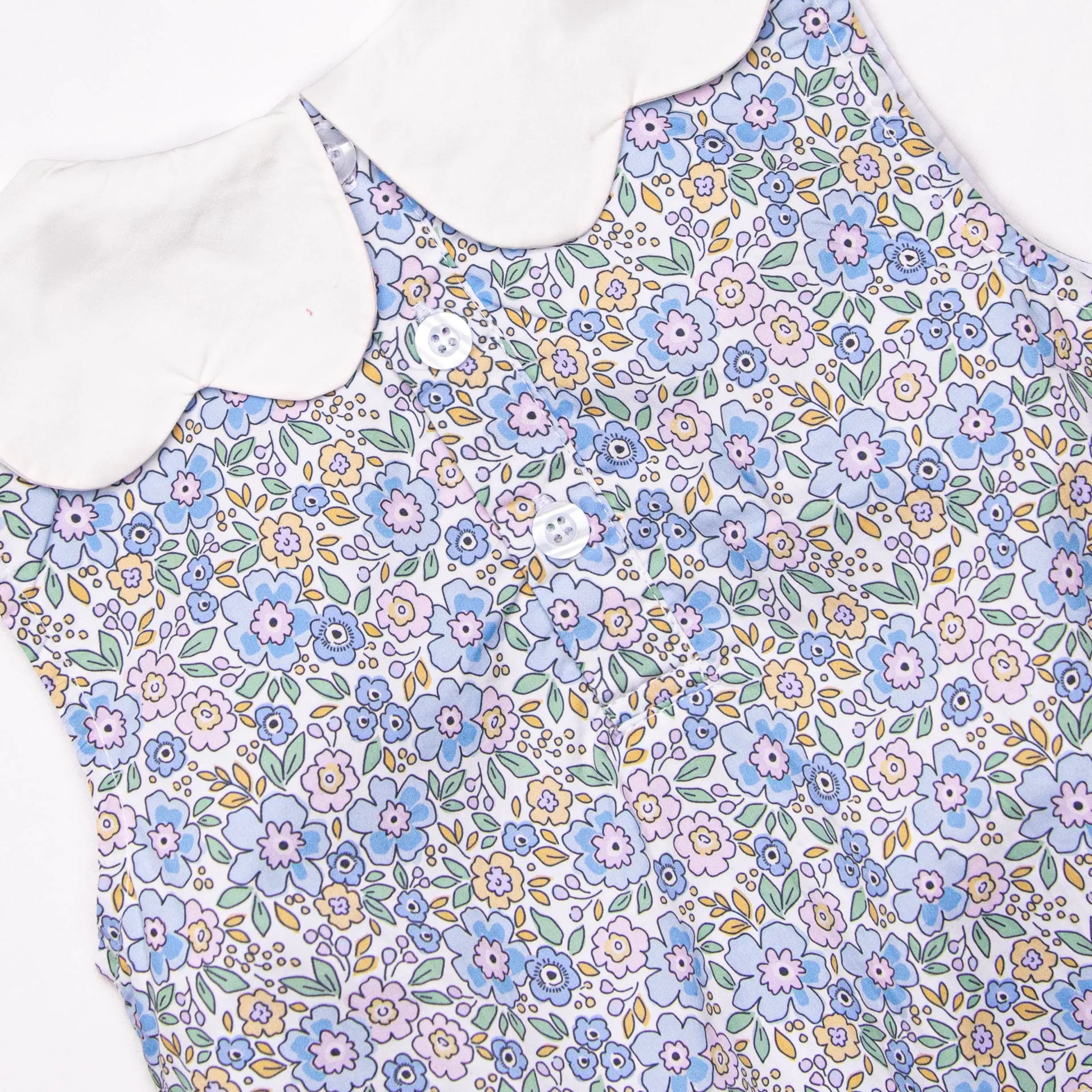 Poppy Fields Dress, Blue